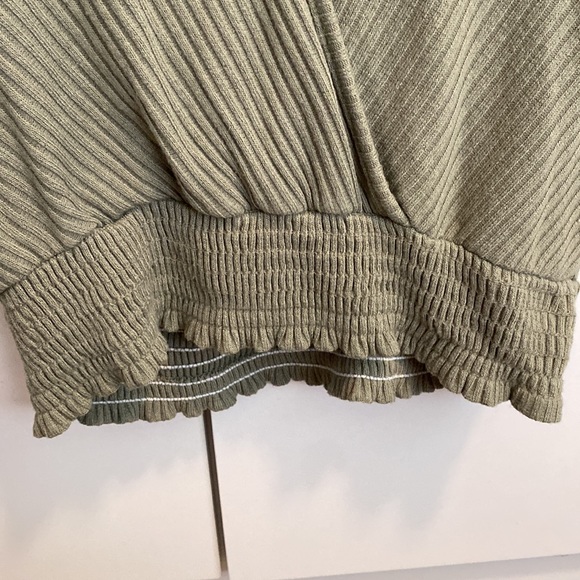 altar’d state Olive Green Crop sweater - Picture 5 of 5